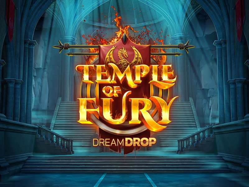 Dealer Carolina Santos representando Slots como Temple of Fury Dream Drop